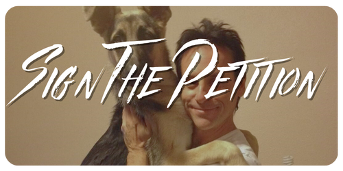 Sign The Petition Button